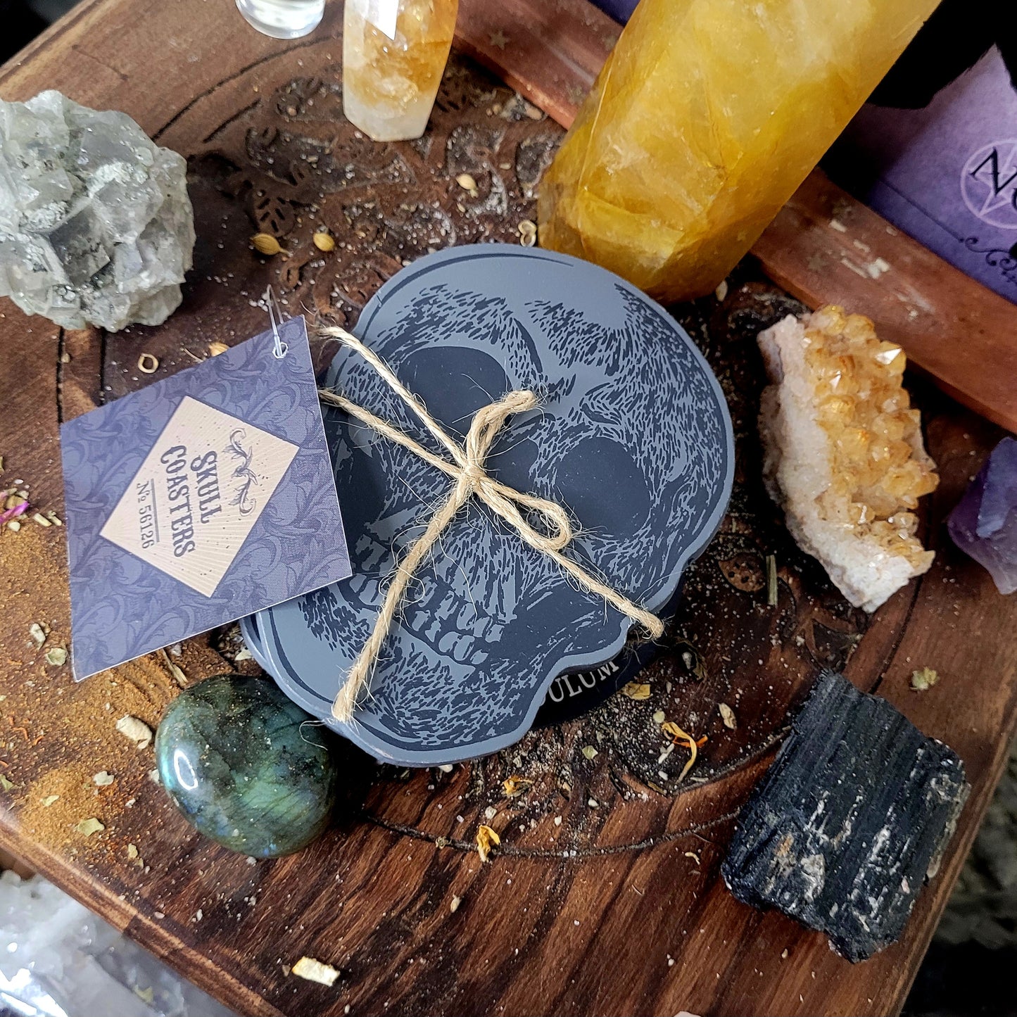 SKULL COASTERS