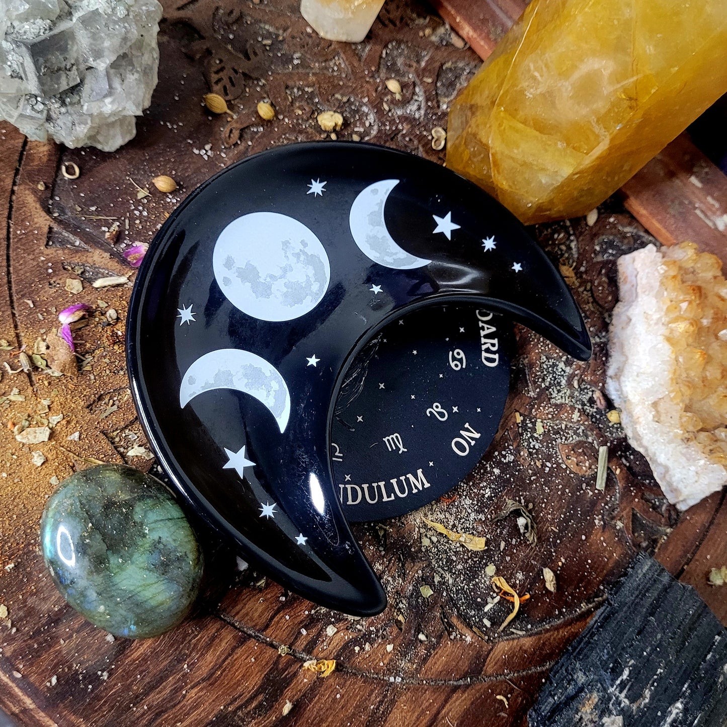 CRESCENT MOON TRINKET DISH