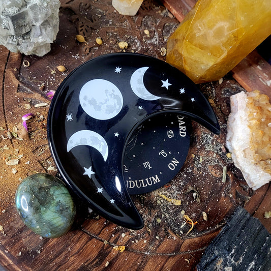 CRESCENT MOON TRINKET DISH