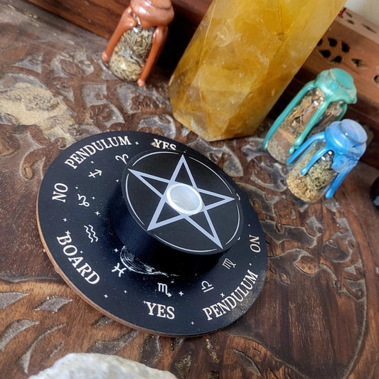 PENTAGRAM SPELL CANDLE HOLDER
