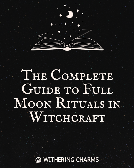 GUIDE TO PERFORMING A FULL MOON RITUAL